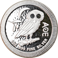 Coin, Niue, Athena Owl, 2 Dollars, 2019, 1 Oz, MS(65-70), Silver