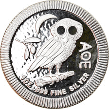 Monnaie, Niue, Athena Owl, 2 Dollars, 2019, 1 Oz, FDC, Argent