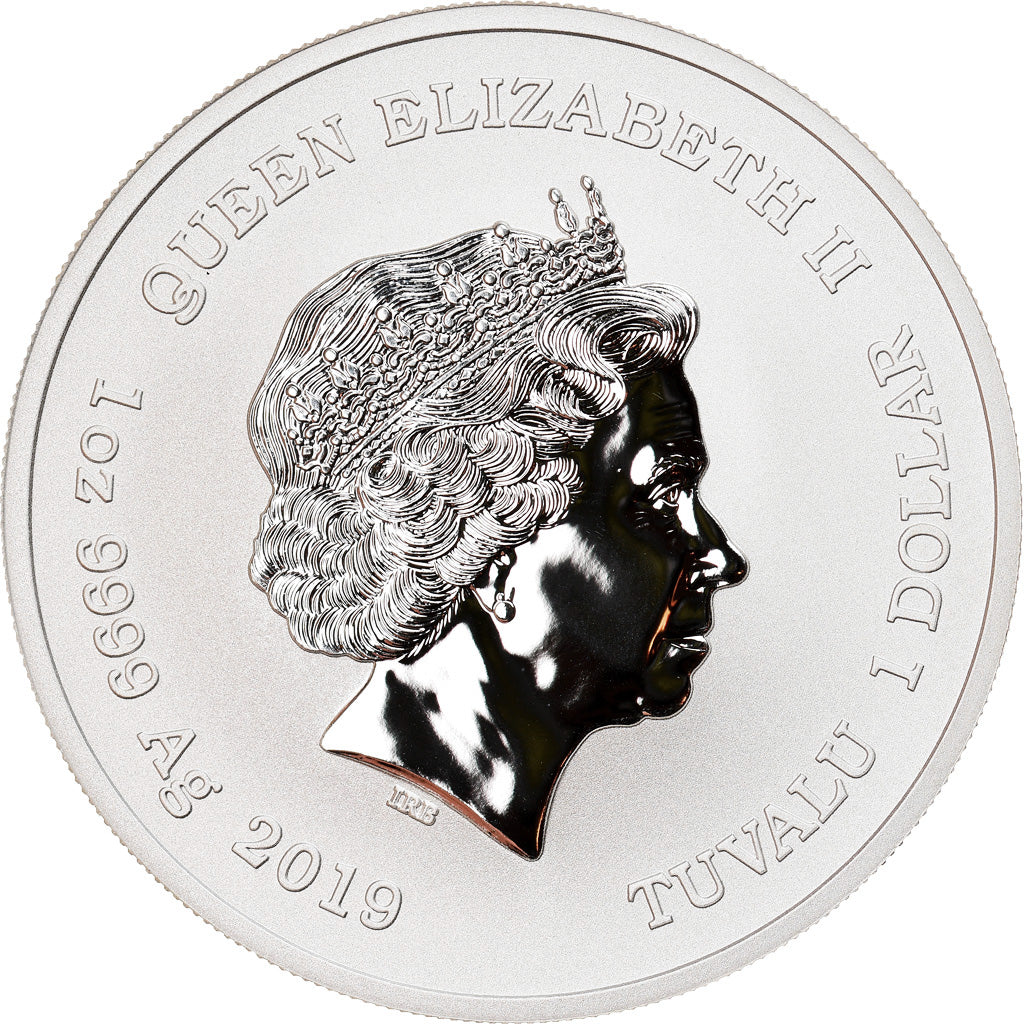 Monnaie, Tuvalu, Captain America, 1 Dollar, 2019, 1 Oz, FDC, Argent