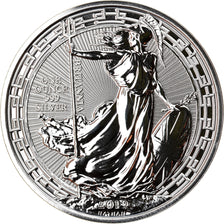Coin, Great Britain, Britannia, Oriental Border, 2 Pounds, 2019, 1 Oz