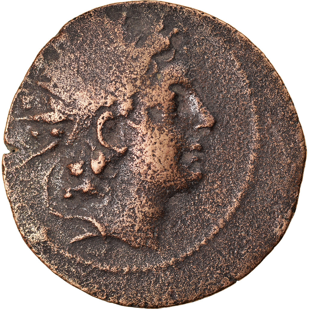 Moneda, Seleukid Kingdom, Antiochos VI Dionysos, Bronze Æ, 144-142 BC, Apameia