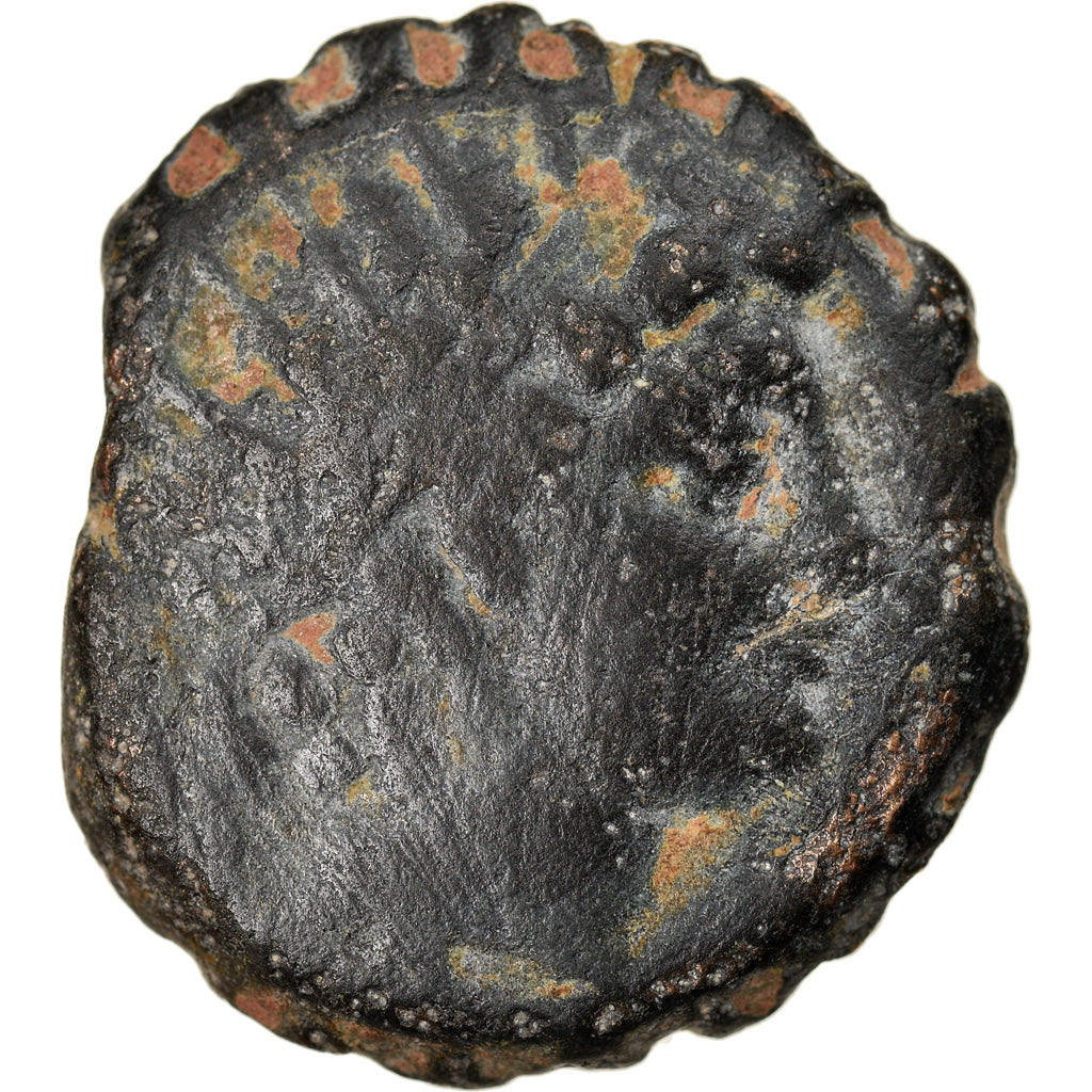Coin, Seleukid Kingdom, Antiochos VI Dionysos, Serrate Æ, 144-142 BC