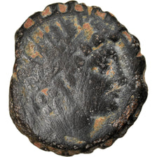 Monnaie, Royaume Séleucide, Antiochus VI Dionysos, Bronze Serratus, 144-142 BC