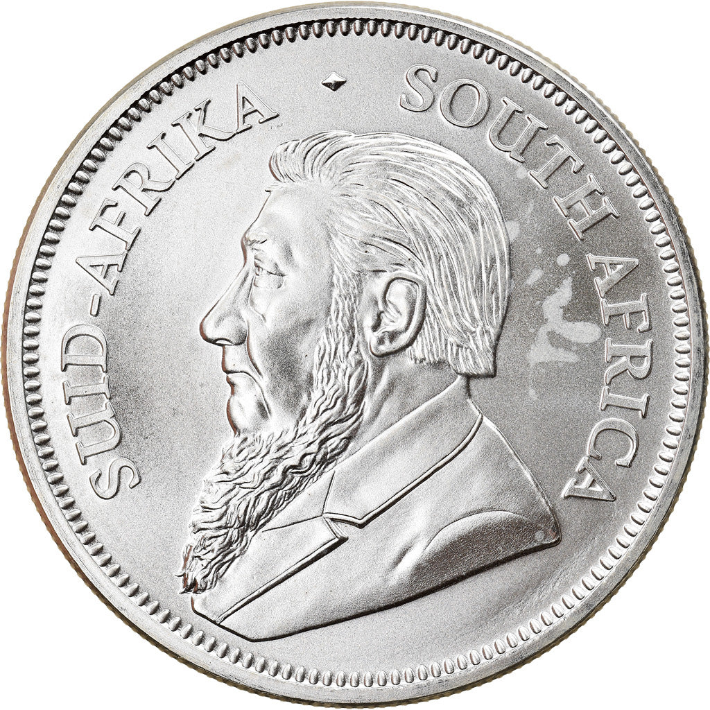 Coin, South Africa, Krugerrand, 2018, 1 Oz, MS(65-70), Silver