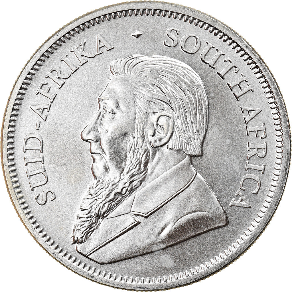 Coin, South Africa, Krugerrand, 2019, 1 Oz, MS(65-70), Silver
