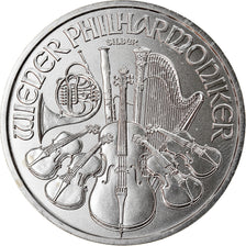 Coin, Austria, Philharmonic Orchestra, 1-1/2 Euro, 2018, 1 Oz, MS(65-70), Silver