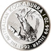 Coin, Australia, Australian Kookaburra, 1 Dollar, 1992, 1 Oz, MS(65-70), Silver