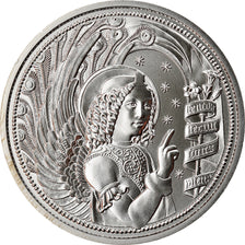 Austria, 10 Euro, Gabriel - The Revealing Angel, 2017, FDC, Plata