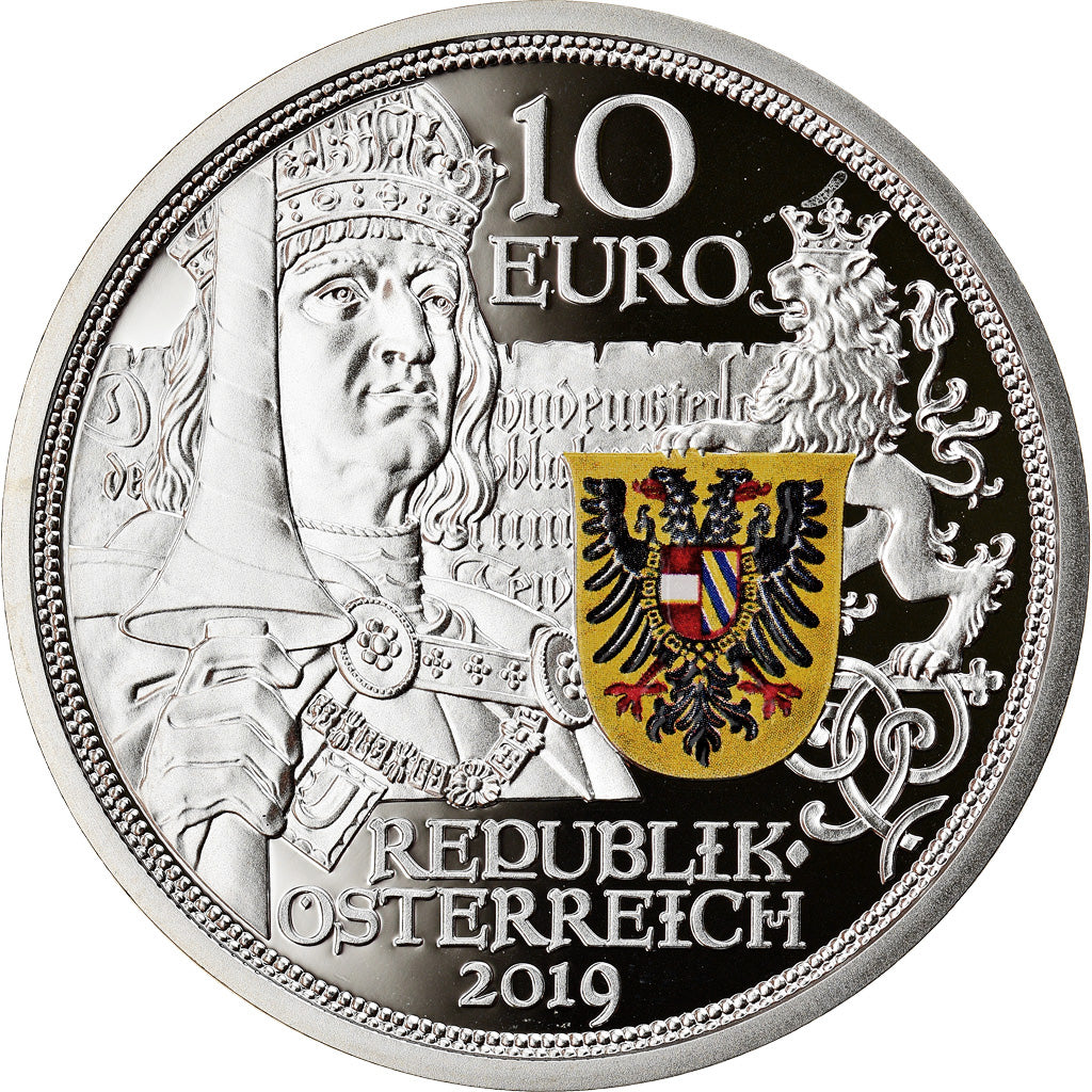 Österreich, 10 Euro, Chivalery, 2019, Proof, STGL, Silber