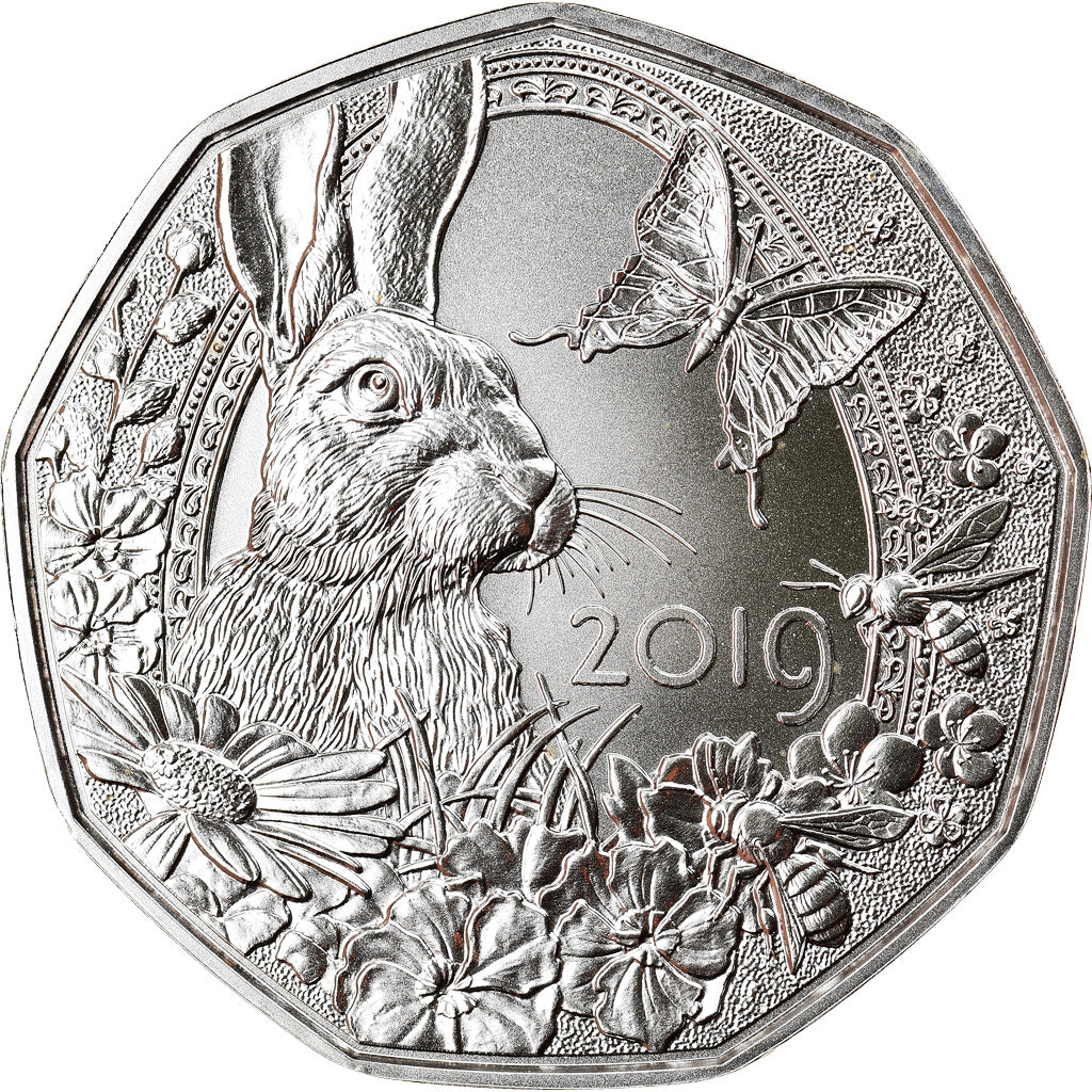 Austria, 5 Euro, Spring Awakening, 2019, MS(65-70), Silver