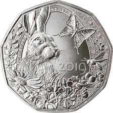 Austria, 5 Euro, Spring Awakening, 2019, MS(65-70), Silver