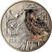 Austria, 3 Euro, The Owl, 2018, Colourized, MS(65-70), Copper-nickel