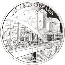 Austria, 20 Euro, The Electric Railway, 2009, Proof, MS(65-70), Silver