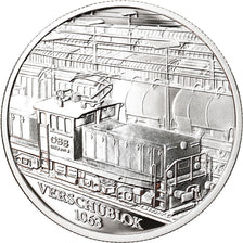 Austria, 20 Euro, Railways of the Future, 2009, Proof, MS(65-70), Silver