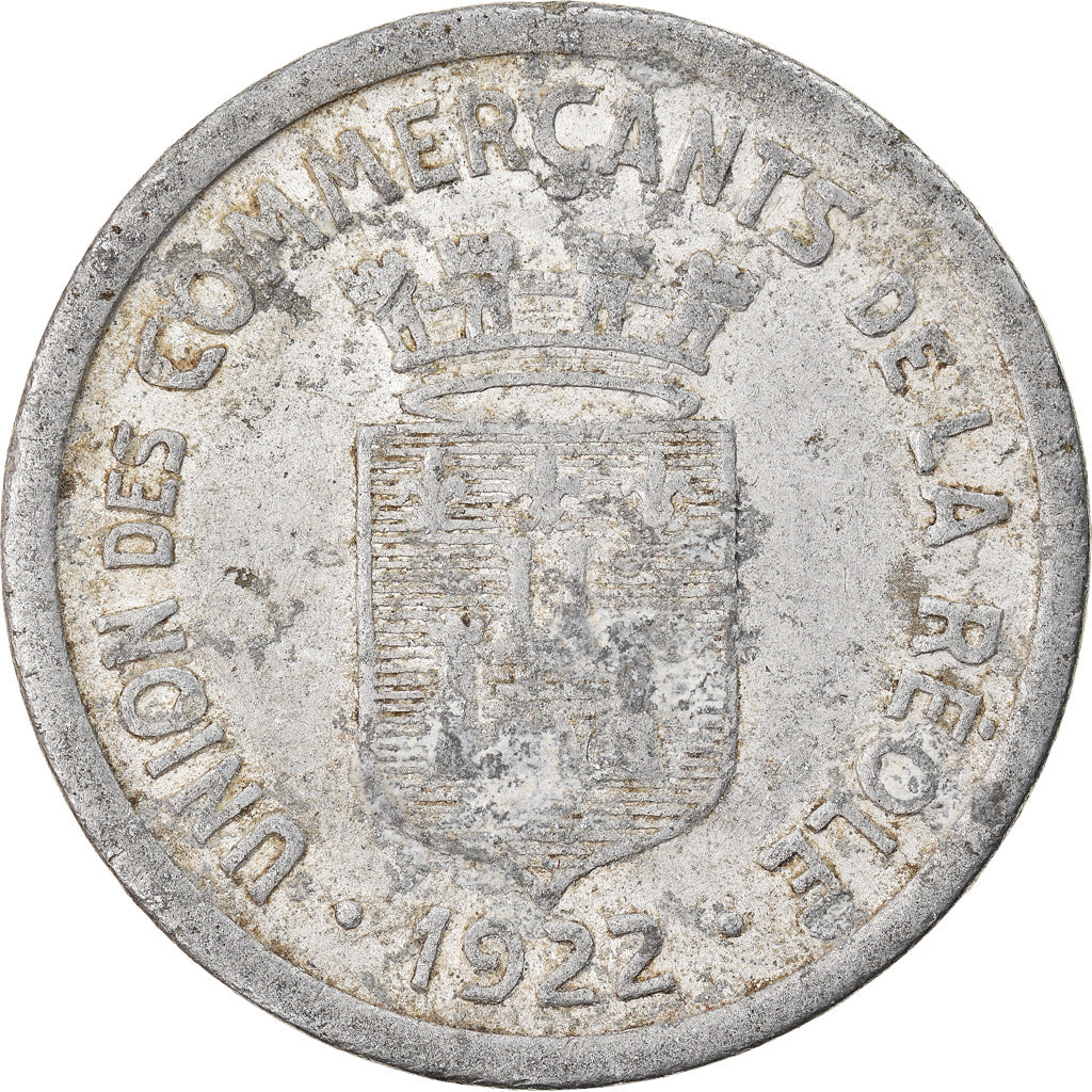 Coin, France, Union des Commerçants, La Réole, 25 Centimes, 1922, EF(40-45)