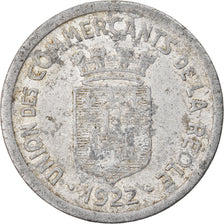 Coin, France, Union des Commerçants, La Réole, 25 Centimes, 1922, EF(40-45)
