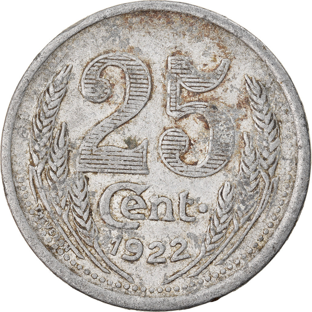 Monnaie, France, Chambre de Commerce d'Eure-et-Loire, 25 Centimes, 1922, TB+
