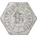 Coin, France, Compagnie des Tramways, Nantes, 15 Centimes, EF(40-45), Aluminium