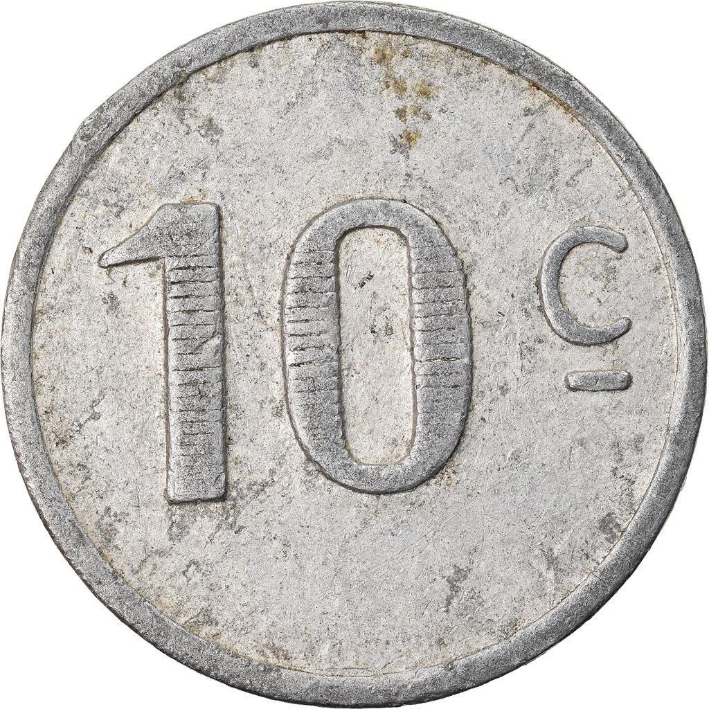 Coin, France, Chambre de Commerce du Lot, 10 Centimes, 1922, EF(40-45)
