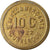 Münze, Frankreich, Société des Commerçants, Dunkerque, 10 Centimes, 1922