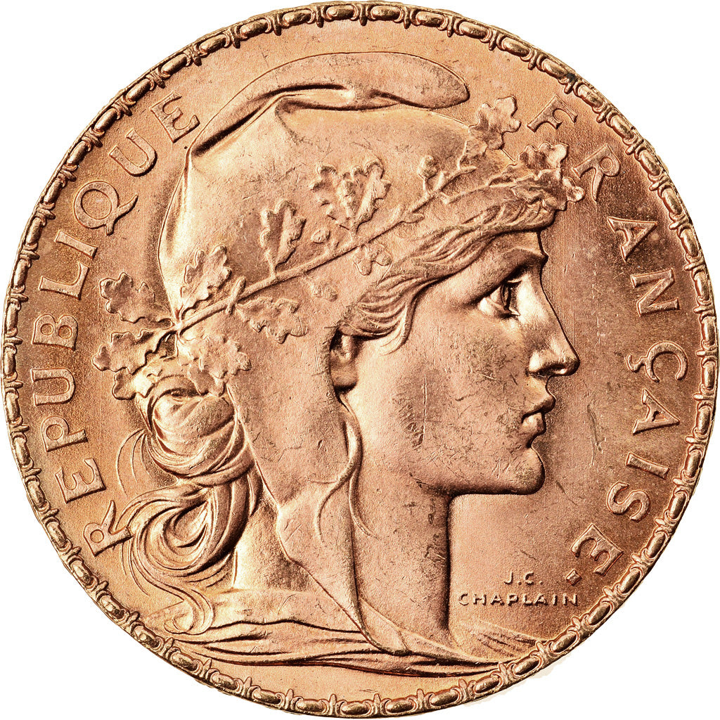 Coin, France, Marianne, 20 Francs, 1911, Paris, MS(65-70), Gold, KM:857