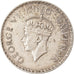 Monnaie, INDIA-BRITISH, George VI, Rupee, 1938, Bombay, Sans point, TTB, Argent