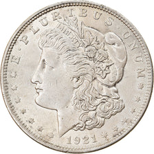 Coin, United States, Morgan Dollar, Dollar, 1921, Philadelphia, AU(55-58)