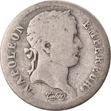 Moneda, Francia, Napoléon I, 1/2 Franc, 1811, Rouen, BC, Plata, KM:691.2