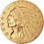 Moneta, Stati Uniti, Indian Head, $5, Half Eagle, 1915, Philadelphia, BB+, Oro