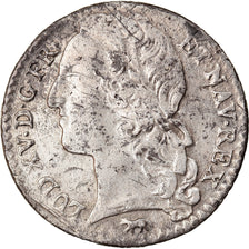 Monnaie, France, Louis XV, 1/10 Écu au bandeau, 1749, Paris, TB+, Argent