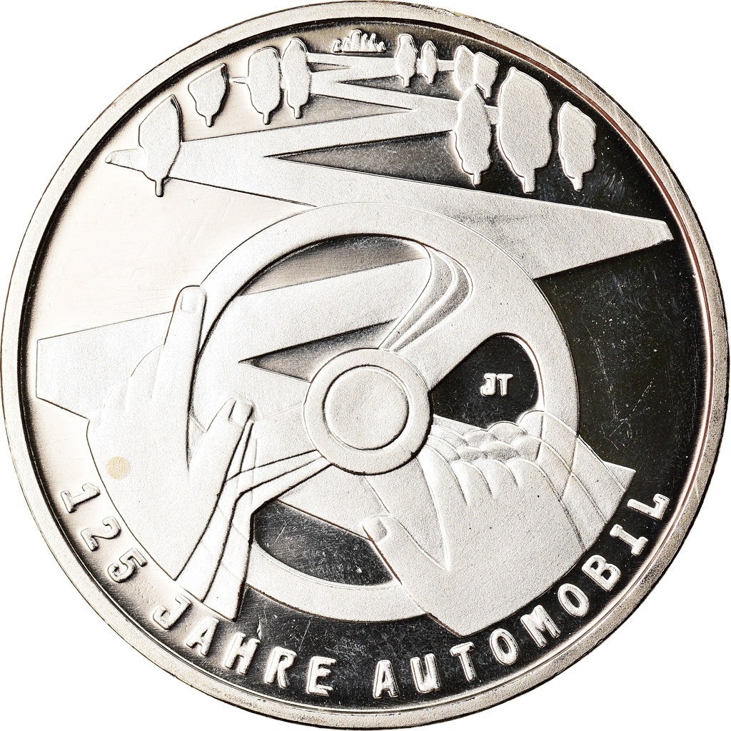 République fédérale allemande, 10 Euro, 125 Years of Automobile, 2011