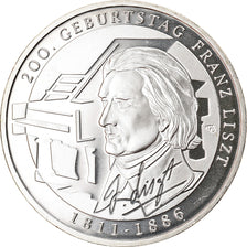 ALEMANIA - REPÚBLICA FEDERAL, 10 Euro, Franz Liszt, 2011, Karlsruhe, FDC