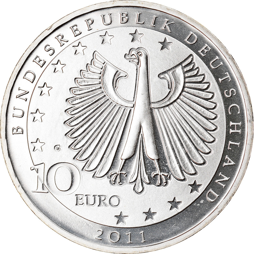 ALEMANIA - REPÚBLICA FEDERAL, 10 Euro, Franz Liszt, 2011, Karlsruhe, FDC