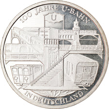 GERMANY - FEDERAL REPUBLIC, 10 Euro, German Subways, 2002, Munich, MS(64)