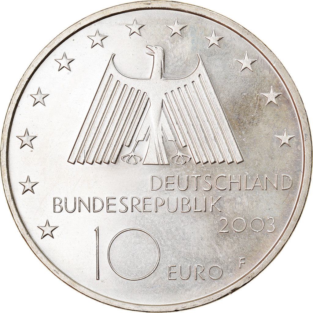 GERMANY - FEDERAL REPUBLIC, 10 Euro, Ruhr Industrial District, 2003, Stuttgart