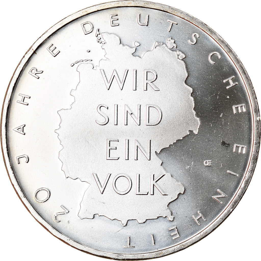 GERMANY - FEDERAL REPUBLIC, 10 Euro, 20 Years German Reunification, 2010