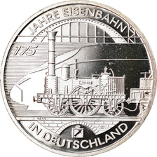 GERMANY - FEDERAL REPUBLIC, 10 Euro, 175 Years German Railroad, 2010, Munich