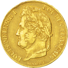 Monnaie, France, Louis-Philippe, 20 Francs, 1839, Paris, TTB, Or, KM:750.1