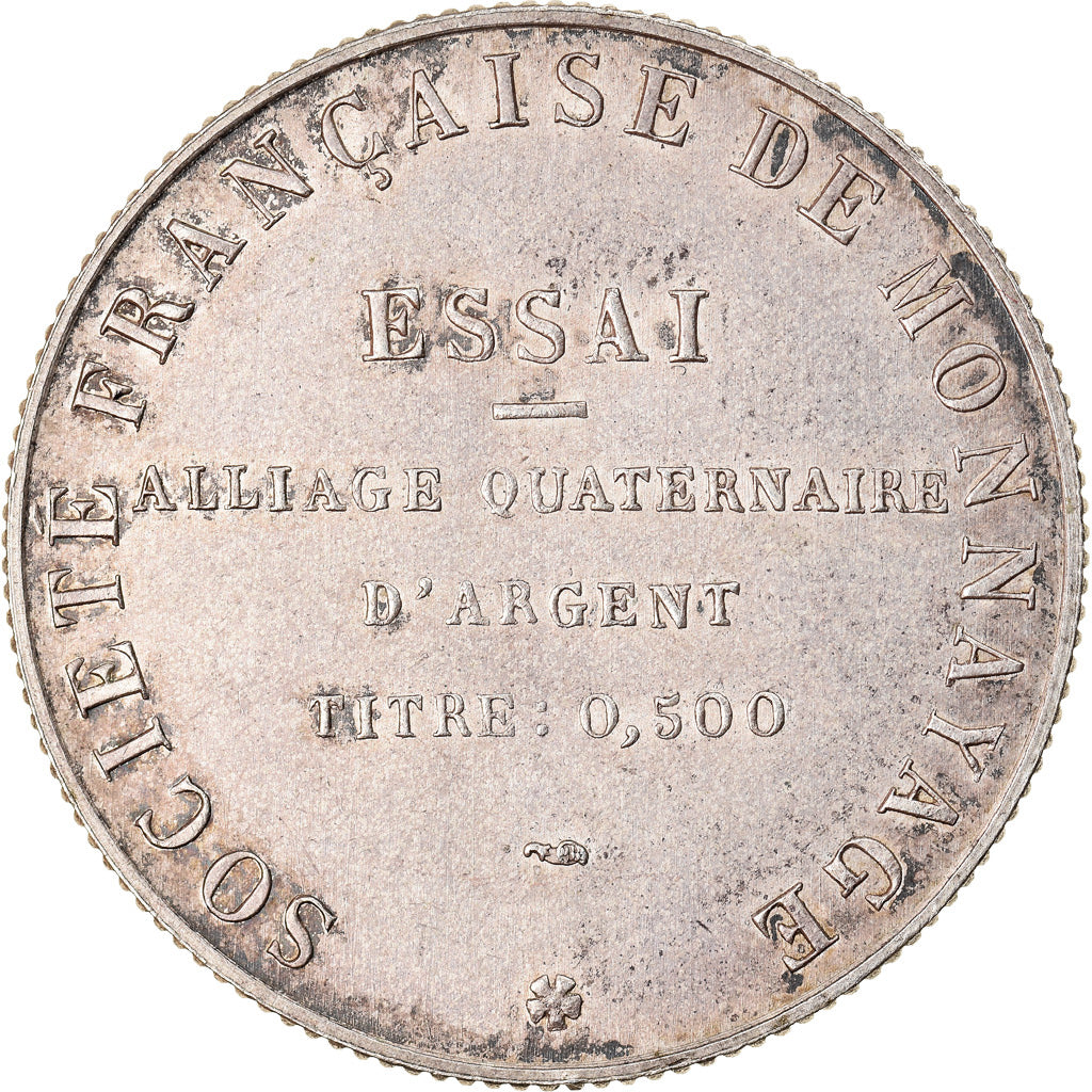 Moneta, Francia, 10 Francs, Paris, Essai d'alliage quaternaire, SPL-, Argento