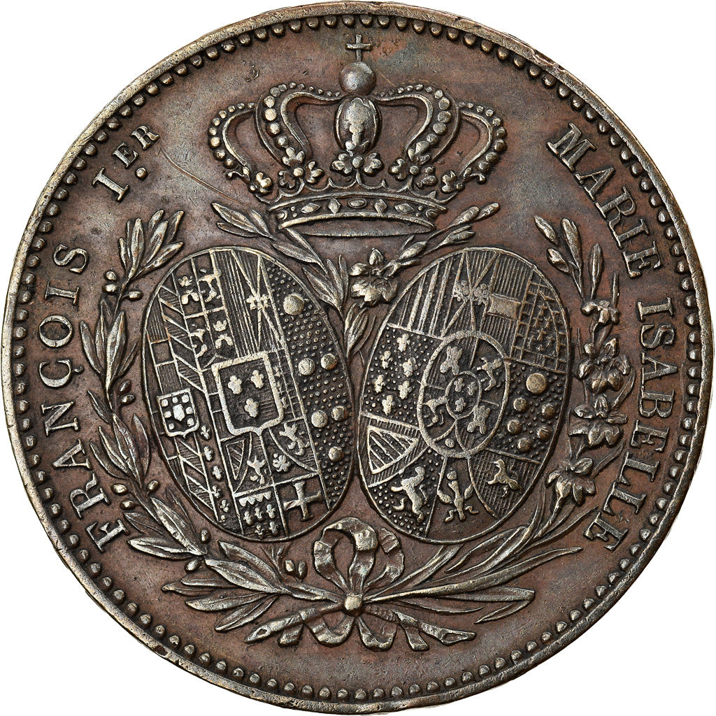 França, Token, Charles X, Visite de la Monnaie de Paris, 1830, AU(50-53)