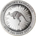 Coin, Australia, Australian Kangaroo, 1 Dollar, 2016, 1 Oz, MS(65-70), Silver