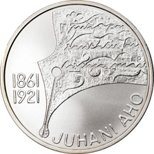 Finland, 10 Euro, Juhani Aho, 2011, Vantaa, MS(65-70), Silver, KM:168