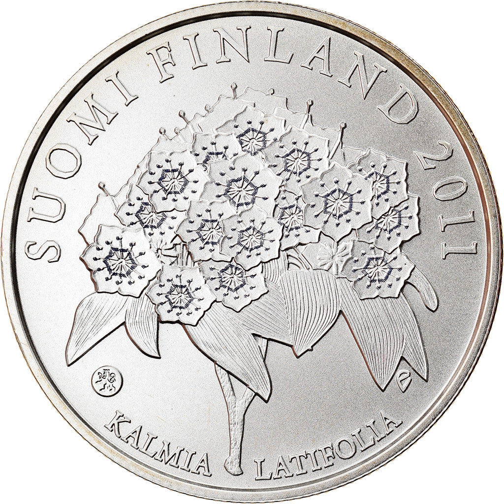 Finlandia, 10 Euro, Pehr Kalm and European Explorers, 2011, Vantaa, FDC, Plata