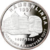 Finland, 20 Euro, Hämeenlinna, 1997, Exonumia, MS(65-70), Silver