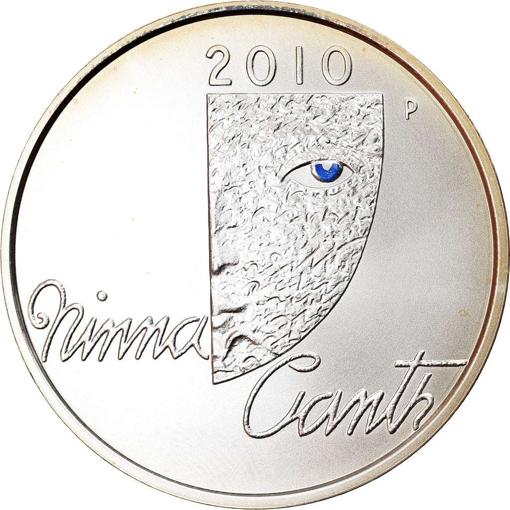 Finland, 10 Euro, Minna Canth, 2010, MS(65-70), Silver, KM:152
