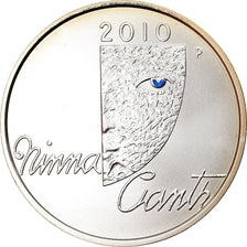 Finland, 10 Euro, Minna Canth, 2010, MS(65-70), Silver, KM:152