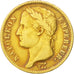 FRANCE, Napoléon I, 40 Francs, 1812, Paris, KM #696.1, VF(30-35), Gold, Gadoury 