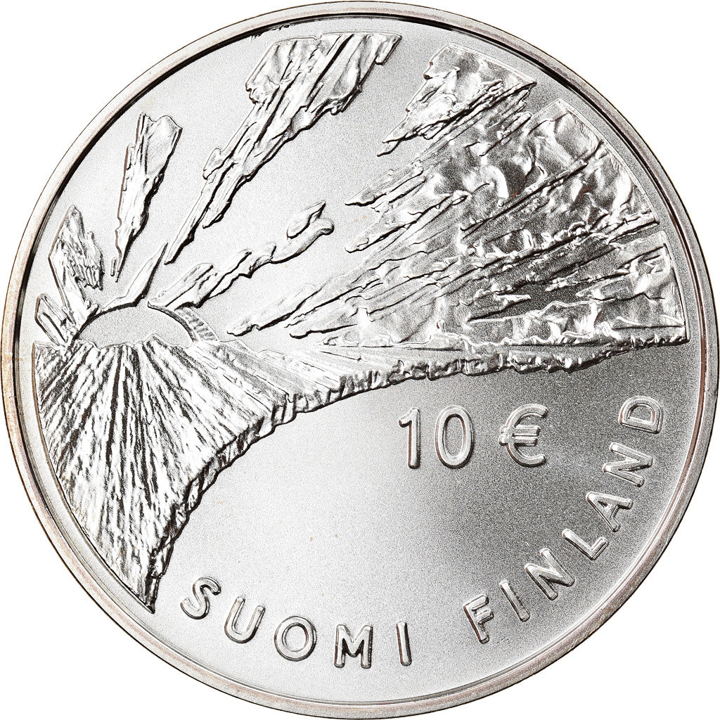 Finland, 10 Euro, Johan Vilhelm Snellman, 2006, MS(65-70), Silver, KM:124