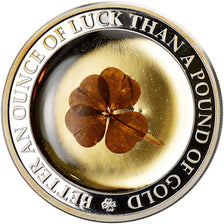 Coin, Palau, Ounce of Luck, 5 Dollars, 1 Oz, MS(65-70), Silver