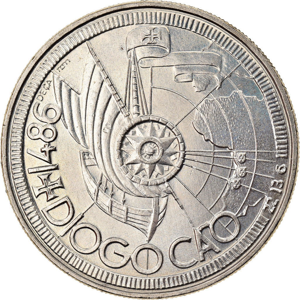 Münze, Portugal, Diogo Cão, 100 Escudos, 1987, VZ, Copper-nickel, KM:641